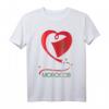 Beni Mellal Marokko Nationalflagge Herz Emblem Wappen T-Shirt – Patriotisches Souvenir für Marokko-Liebhaber