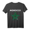 Marokko Trikot mit Flagge - Lustiges T-Shirt für Männer und Frauen, Land Liebhaber, Supporter, Reise & Kultur