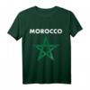 Marokko Trikot mit Flagge - Lustiges T-Shirt für Männer und Frauen, Land Liebhaber, Supporter, Reise & Kultur