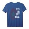 Marokko T-Shirt mit Flagge & DNA Motiv - Stolzes Marokkaner Geschenk für Fans & Heimatliebhaber