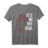 Marokko T-Shirt mit Flagge & DNA Motiv - Stolzes Marokkaner Geschenk für Fans & Heimatliebhaber