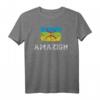 Amazigh Flagge T-Shirt für Berber Männer, Frauen & Kinder – Patriotisches Geschenk für Feiertage, Sport & Kultur