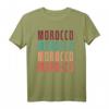 Marokko Morocco Vintage Retro T-Shirt für Fans & Freunde - Klassisch geschnitten & langlebig