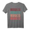 Marokko Morocco Vintage Retro T-Shirt für Fans & Freunde - Klassisch geschnitten & langlebig