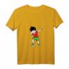 Damen Dabbing Soccer Boy Marokko Fußball – Lustiges marokkanisches Supporter T-Shirt mit V-Ausschnitt, perfekt als Geschenk für Fußballfans, Kinder und Teenager