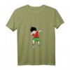 Damen Dabbing Soccer Boy Marokko Fußball – Lustiges marokkanisches Supporter T-Shirt mit V-Ausschnitt, perfekt als Geschenk für Fußballfans, Kinder und Teenager