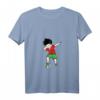 Damen Dabbing Soccer Boy Marokko Fußball – Lustiges marokkanisches Supporter T-Shirt mit V-Ausschnitt, perfekt als Geschenk für Fußballfans, Kinder und Teenager