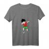 Damen Dabbing Soccer Boy Marokko Fußball – Lustiges marokkanisches Supporter T-Shirt mit V-Ausschnitt, perfekt als Geschenk für Fußballfans, Kinder und Teenager