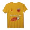 Marokko Fußballfans Trikot mit Flagge - Stolzes marokkanisches Fan T-Shirt für Sommer, Turniere & Fußballbegeisterte