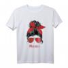 Marokko Mädchen Marokkanische Frauen Flagge T-Shirt – Kulturelles Mode-Statement für Marokko Fans