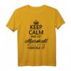 KEEP CALM and let MARSHALL Handle It - Personalisierte lustige Name T-Shirts für Männer, Frauen & Kinder | Originelle Geschenkidee
