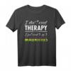 Ich brauche keine Therapie ich muss nach Mauritius Geburtstag T-Shirt - Perfektes Geschenk für Reise- und Mauritius-Fans ab 40, Weihnachten & Geburtstage