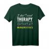 Ich brauche keine Therapie ich muss nach Mauritius Geburtstag T-Shirt - Perfektes Geschenk für Reise- und Mauritius-Fans ab 40, Weihnachten & Geburtstage