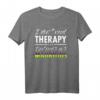 Ich brauche keine Therapie ich muss nach Mauritius Geburtstag T-Shirt - Perfektes Geschenk für Reise- und Mauritius-Fans ab 40, Weihnachten & Geburtstage