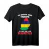 Ich brauche keine Therapie - Ich muss nur nach Mauritius T-Shirt mit Mauritius Flagge, perfekte Geschenkidee für Mauritius-Reisende