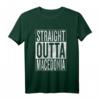 Gerade Outta Mazedonien T-Shirt – Vintage Style, Reisekleidung & Geschenkidee für Mazedonier, Touristen & Urlauber