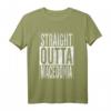 Gerade Outta Mazedonien T-Shirt – Vintage Style, Reisekleidung & Geschenkidee für Mazedonier, Touristen & Urlauber