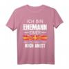 Ehemann Einer Mazedonin Mazedonien Mazedone Geschenk T-Shirt - Humorvolles Balkan-Motiv für Ehemänner und Liebhaber der Region