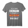 Ehemann Einer Mazedonin Mazedonien Mazedone Geschenk T-Shirt - Humorvolles Balkan-Motiv für Ehemänner und Liebhaber der Region