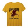 Alexander der Große König von Makedonien T-Shirt – Historisches Geschenk für Geschichtslehrer, Griechenland Fans & Alexander Enthusiasten zum Geburtstag & Weihnachten