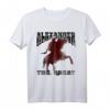 Alexander der Große König von Makedonien T-Shirt – Historisches Geschenk für Geschichtslehrer, Griechenland Fans & Alexander Enthusiasten zum Geburtstag & Weihnachten