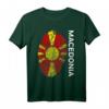 Nordmazedonien Flagge T-Shirt & Fanartikel – Patriotisches Geschenk für Fans, Familien & Freunde