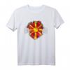 Mazedonien Shirt mit Flagge – Stolz auf Nordmazedonien Wurzeln, Erbe und Nationalstolz für Damen und Herren