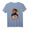 Mazedonien Mädchen & Frau Flagge T-Shirt – Stolzes Mazedonien Design für Damen
