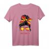 Mazedonien Mädchen & Frau Flagge T-Shirt – Stolzes Mazedonien Design für Damen