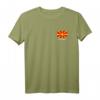 Mazedonische Flagge T-Shirt für Männer und Frauen - Stolze mazedonische Kleidung & Souvenirs
