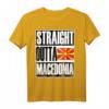 Mazedonien Flagge T-Shirt - Stolz Geschenk für Mazedonier, Personalisiert, Premium Qualität, Ideal für Geburtstage & patriotische Anlässe