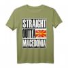 Mazedonien Flagge T-Shirt - Stolz Geschenk für Mazedonier, Personalisiert, Premium Qualität, Ideal für Geburtstage & patriotische Anlässe
