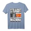 Mazedonien Flagge T-Shirt - Stolz Geschenk für Mazedonier, Personalisiert, Premium Qualität, Ideal für Geburtstage & patriotische Anlässe