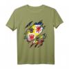 Mecklenburg-Vorpommern in mir T-Shirt - Lustiges und schönes Design, ideales Geschenk für Geburtstag, Weihnachten und alle Anlässe