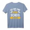 Sei wie eine Möwe Scheiss Drauf - Lustiges Strand- und Meer T-Shirt für Nord- und Ostsee-Liebhaber, perfekte Geschenkidee für Weihnachten & Geburtstag