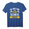 Sei wie eine Möwe Scheiss Drauf - Lustiges Strand- und Meer T-Shirt für Nord- und Ostsee-Liebhaber, perfekte Geschenkidee für Weihnachten & Geburtstag