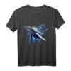 Blauwal Buckelwale Meerestier T-Shirt – Geschenk für Meeresschützer und Tierliebhaber zur Rettung des Ozeans
