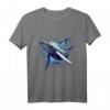 Blauwal Buckelwale Meerestier T-Shirt – Geschenk für Meeresschützer und Tierliebhaber zur Rettung des Ozeans