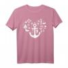 Norddeutsches Herz Anker Hafen Küste Meer T-Shirt – Perfektes Geschenk für Norddeutsche, Freunde des Nordens & Meeresliebhaber
