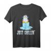 Lustiges Pinguin T-Shirt mit Eiswürfel-Motiv - Perfekt für Sommer, Geburtstage, Weihnachten & als Geschenk für Tierliebhaber