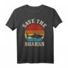 HapKoala Vintage Shark Meeresschutz T-Shirt – Lustiges Hai-Design für Umweltbewusste & Meeresschützer