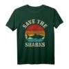HapKoala Vintage Shark Meeresschutz T-Shirt – Lustiges Hai-Design für Umweltbewusste & Meeresschützer