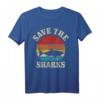 HapKoala Vintage Shark Meeresschutz T-Shirt – Lustiges Hai-Design für Umweltbewusste & Meeresschützer