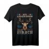 Lustiges Lederhose T-Shirt mit Hirsch-Motiv - Humorvolles Ersatzshirt für Oktoberfest, Jäger und Festliebhaber, perfekt als Geschenk