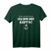 Der Käpt'n hat immer Recht - Vintage Weiß Segel T-Shirt für Segler, Skipper & Kapitäne als lustiges Geschenk