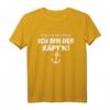 Der Käpt'n hat immer Recht - Vintage Weiß Segel T-Shirt für Segler, Skipper & Kapitäne als lustiges Geschenk