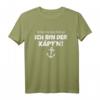 Der Käpt'n hat immer Recht - Vintage Weiß Segel T-Shirt für Segler, Skipper & Kapitäne als lustiges Geschenk