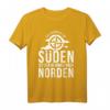 Das Schönste Im Süden Ist Der Heimweg Nach Norden T-Shirt – Lustiges Norddeutschland Geschenk für Nordsee-Urlauber und Touristen