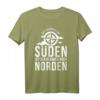 Das Schönste Im Süden Ist Der Heimweg Nach Norden T-Shirt – Lustiges Norddeutschland Geschenk für Nordsee-Urlauber und Touristen