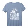 Das Schönste Im Süden Ist Der Heimweg Nach Norden T-Shirt – Lustiges Norddeutschland Geschenk für Nordsee-Urlauber und Touristen